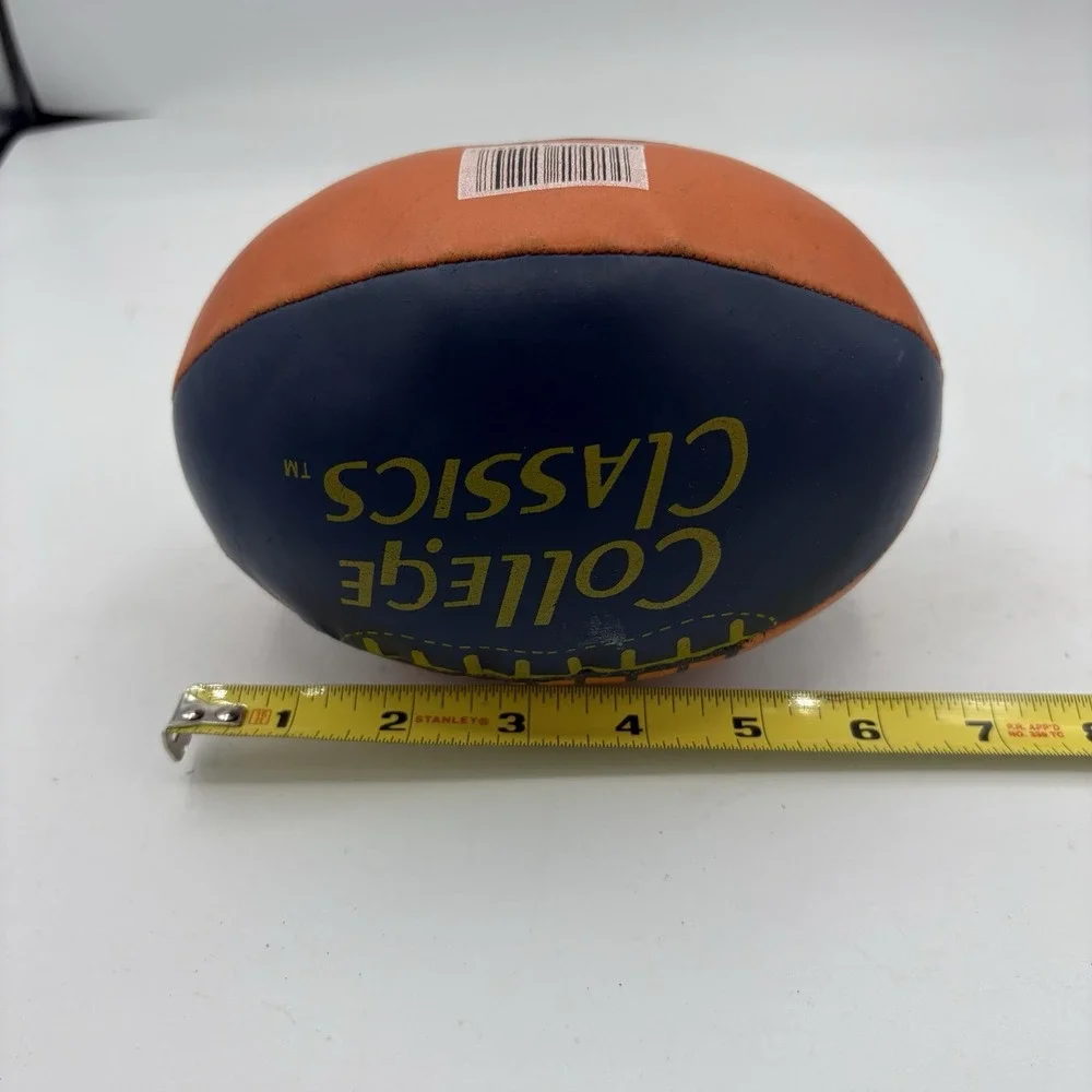 Hutch Soft Plush Football U of Illinois‎ Illini Chief Illiniwek College Classics